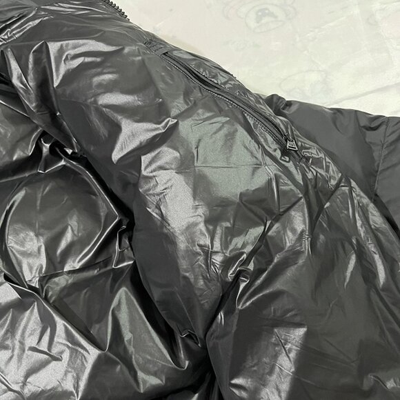 Moncler Black Stand-Collar Down Jacket - Picture 2 of 9